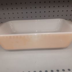 RARE Peach Lustre Anchor, Fire King