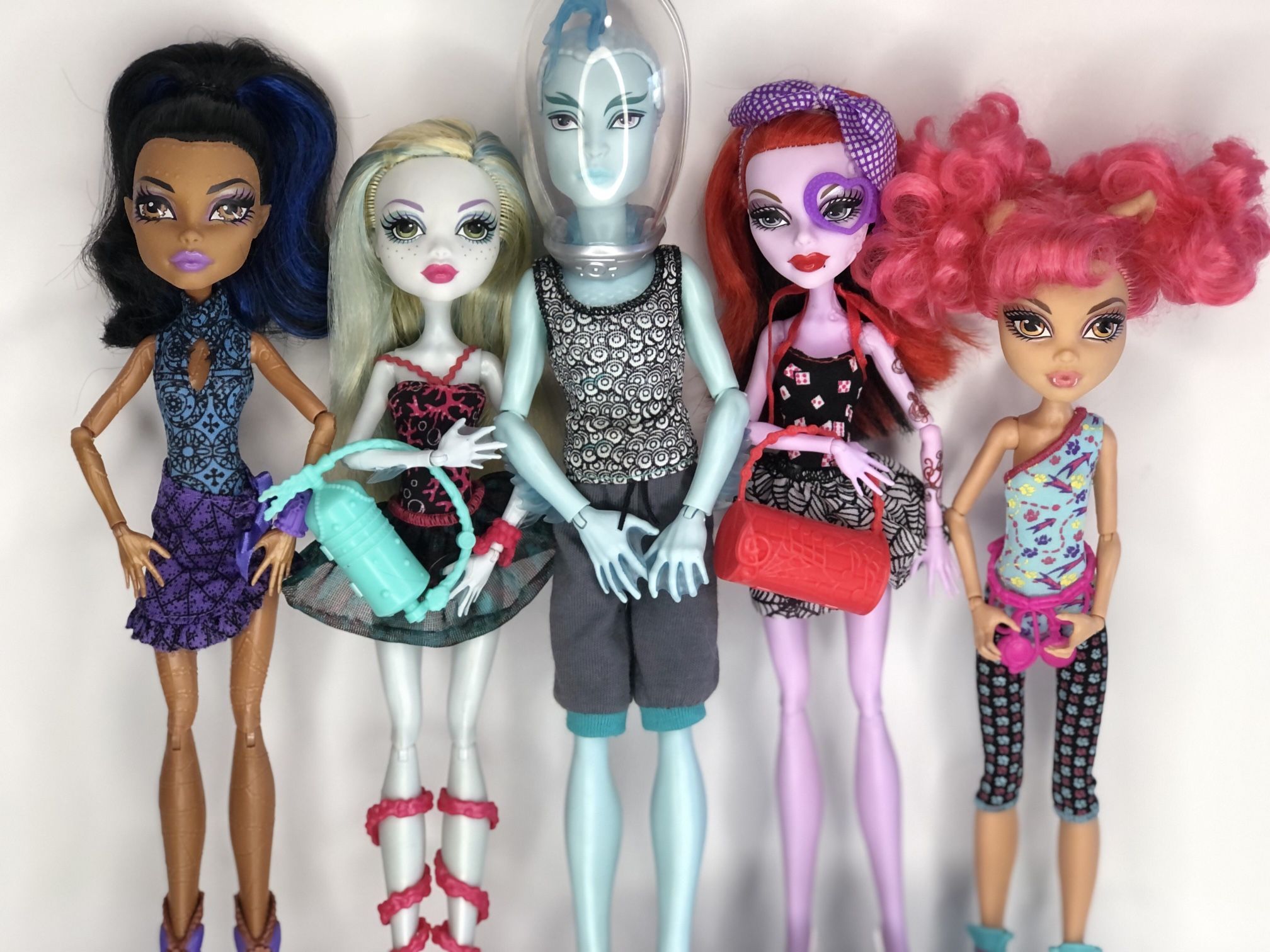 Monster High Dance Class Lot of 5 Dolls
