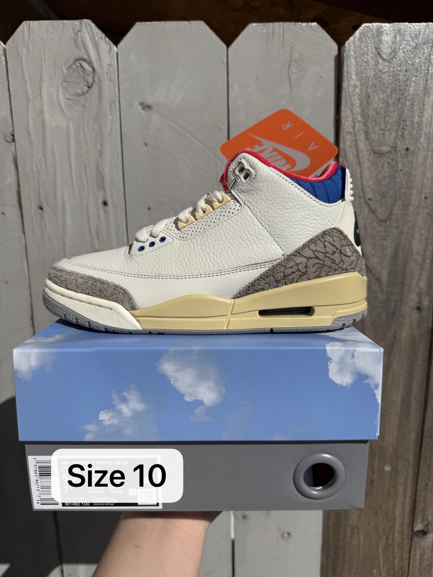 Air Jordan 3 Seoul 2.0 men’s size 10