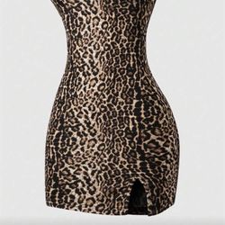 cheetah dress