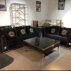 ‼️Sale‼️ 2PC Versace Sofa & Loveseat 