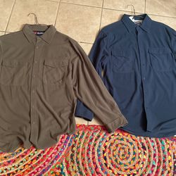 Two Men’s Reel Legends Shirts Size Medium