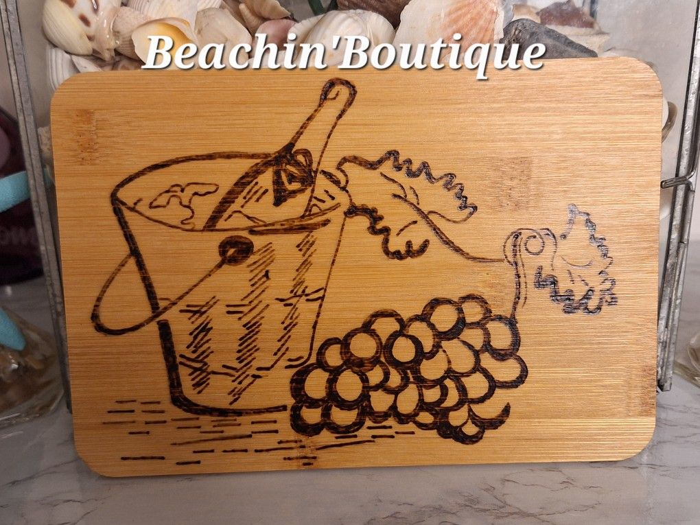 Wine Lovers Cutting Charcuterie Board