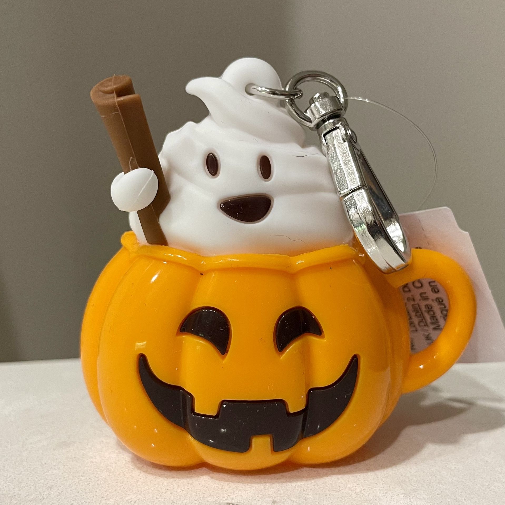 Bath And Body Works Halloween Pumpkin Latte Sanitizer Holder