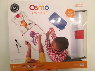 Osmo - Creative Kit for iPad - 3 Hands-On Learning Games - Ages 5-10 - Creative