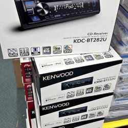Kenwood KDC-BT282U CD Receiver w/Bluetooth, 13-Band EQ
