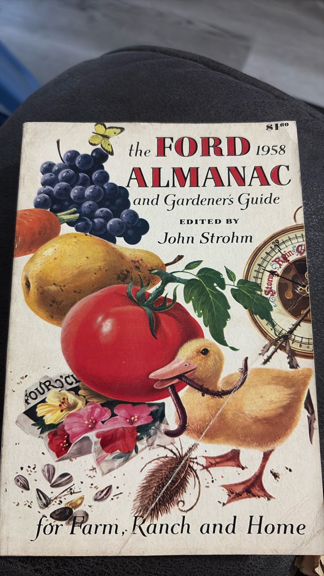 Vintage The Ford 1958 Almanac And Gardner’s Guide