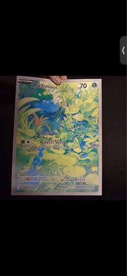 Bulbasaur 3D Poster