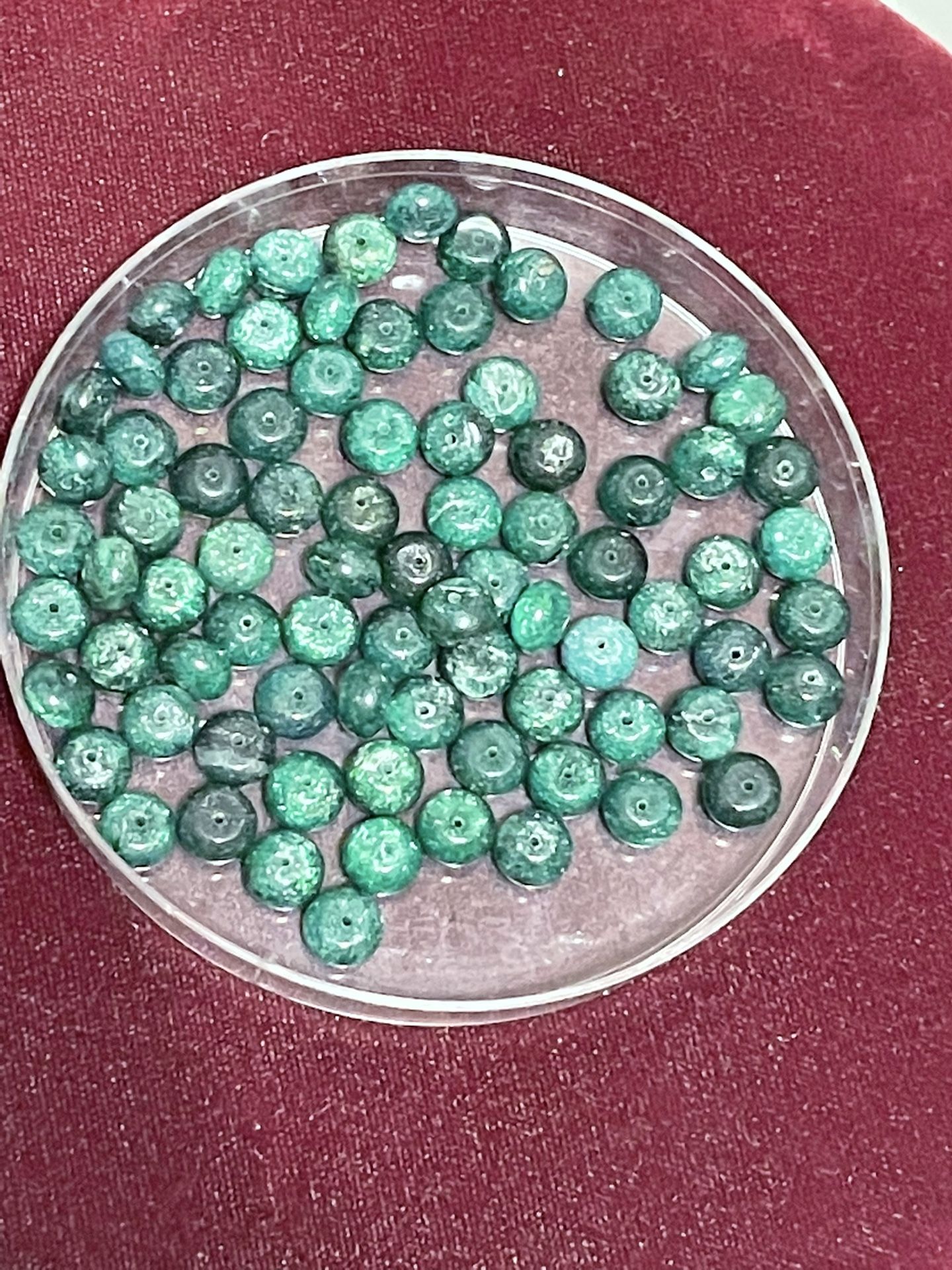 Zoisite Donut Beads