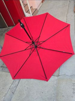 Patio Umbrella red. New