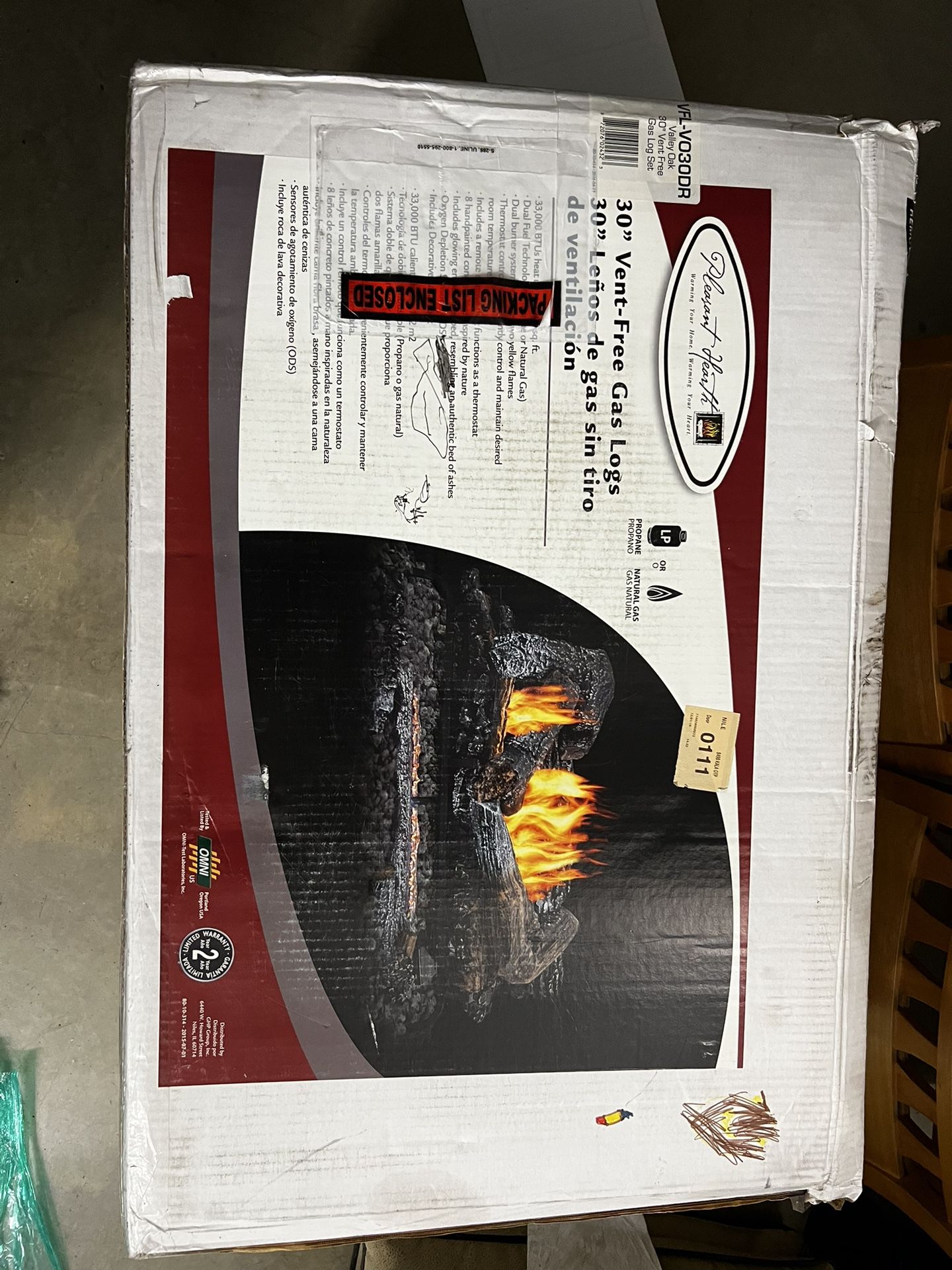 Gas Fireplace Insert 