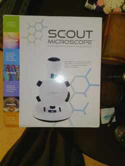 Scout 6 Lens Digital Microscope for Kids
