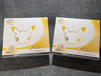 2x Pokemon Center 30th Anniversary ETB New Sealed