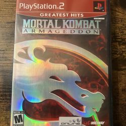 Mortal Kombat Armageddon PS2 Game Sealed. 
