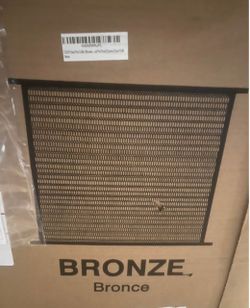 Bronze Steel Pet-Proof Screen Door Grille