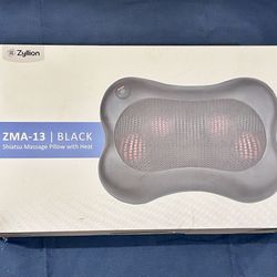 Zyllion Shiatsu Back & Neck Massager w/ Heat