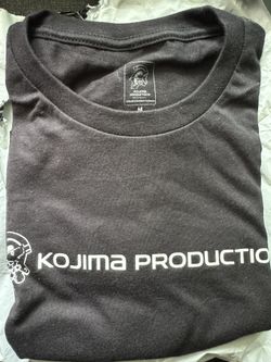 Kojima Productions Black T-Shirt Men’s Medium Hideo Kojima