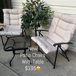 NEW 3PC PATIO SET LOCATED IN VISALIA DELIVERY AVAILABLE