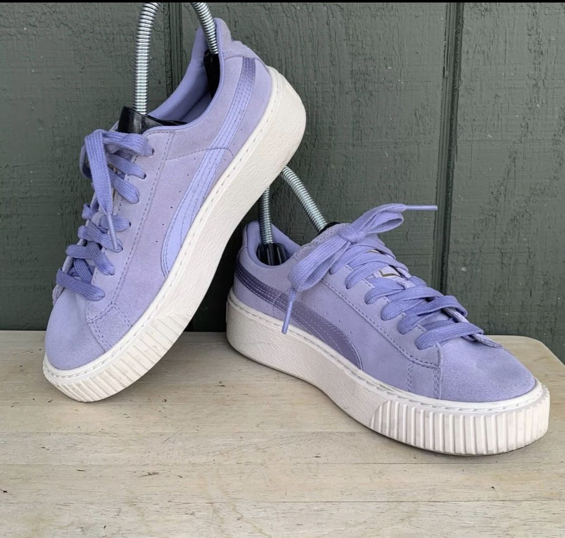 Puma Suede Classic Women Size 6 365828 Purple Casual Shoes Sneakers