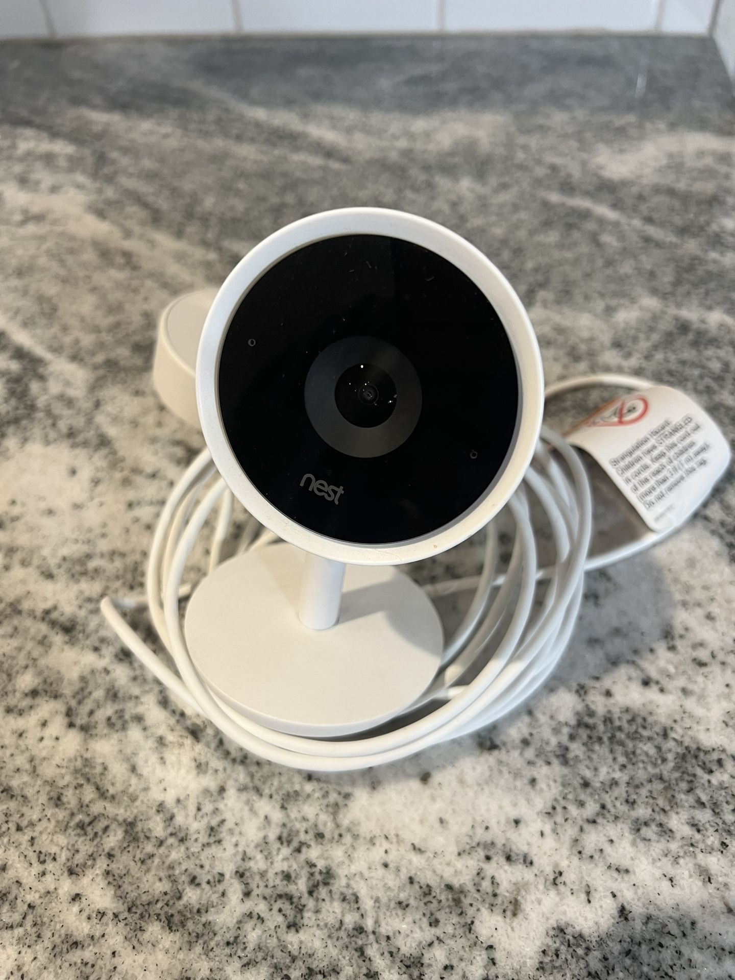 Nest Cam IQ Indoor - Full HD Wired Smart Home Security Camera