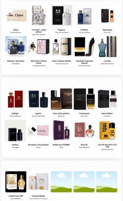 Available fragrances 🛍️