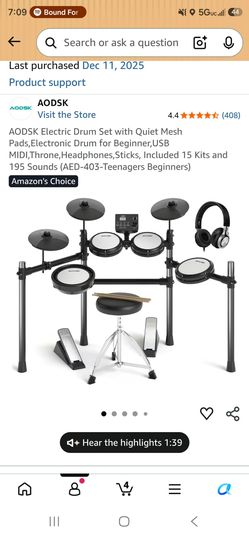 Quiet Electric Drums