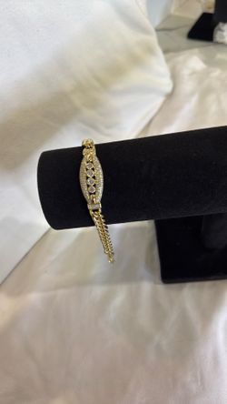 Pulsera de mujer oro laminado chapado en 14 k