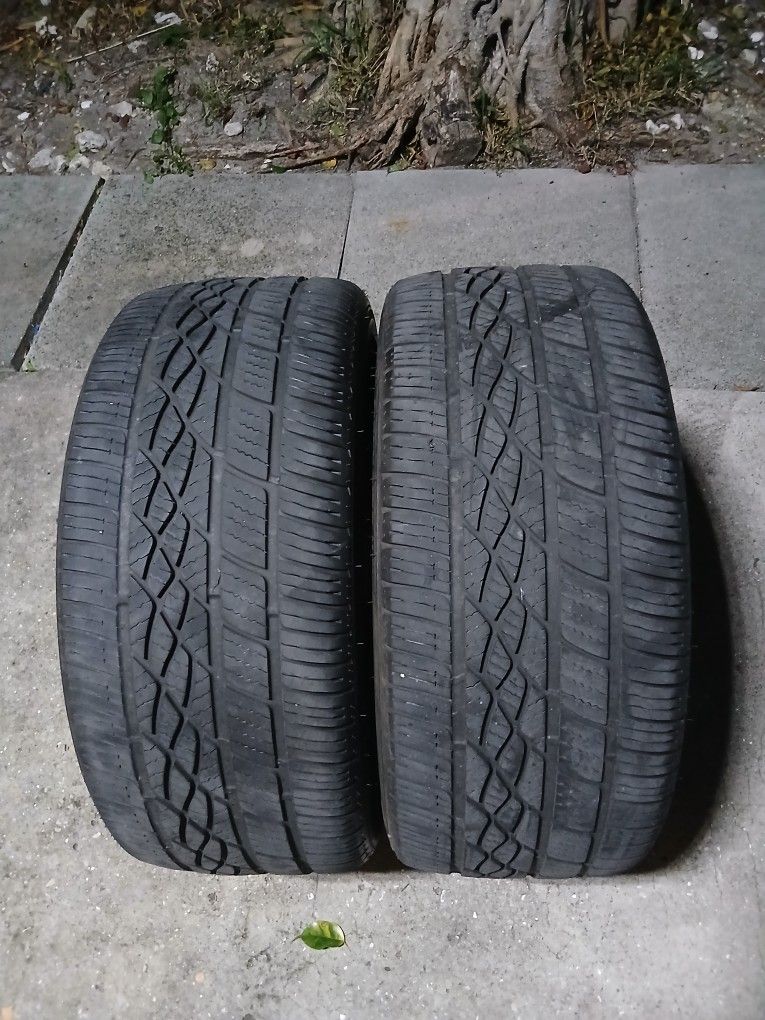 2 TIRES 245/40/R 18 Fire Stone