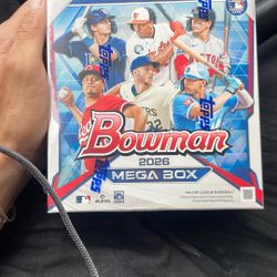 Bowman MLB Mega Box 2026