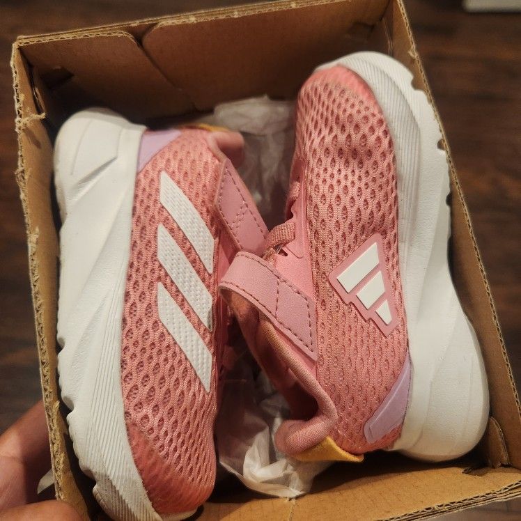 Adidas Toddler 5k DURAMO SL EL I Pink Running Shoes Kids