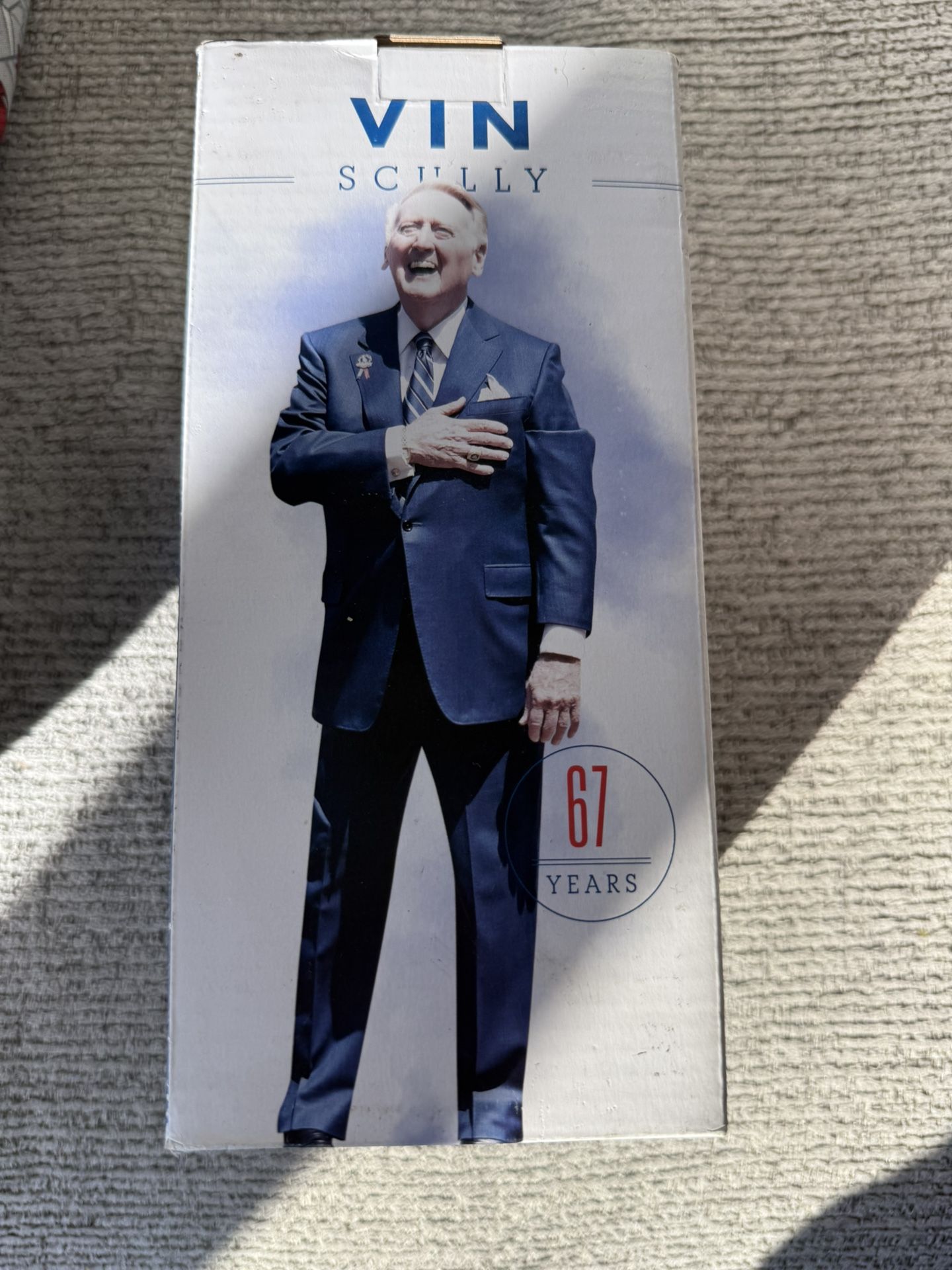 Vin Scully Bobblehead Dodgers