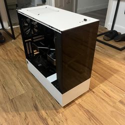 NZXT Gaming Computer With RTX GEFORCE 3080ti Graphics Card. 