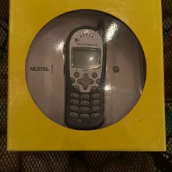 Motorola 2000S Blue Cell Phone With Nextel