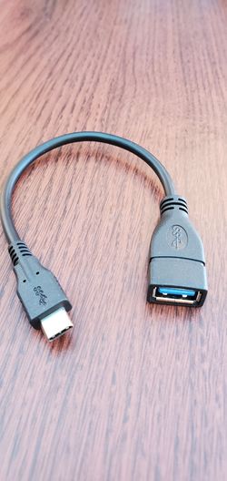 USB C Type C Male To USB 3.0 Female OTG Cable Adapter