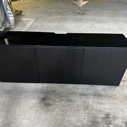 black tv stand 