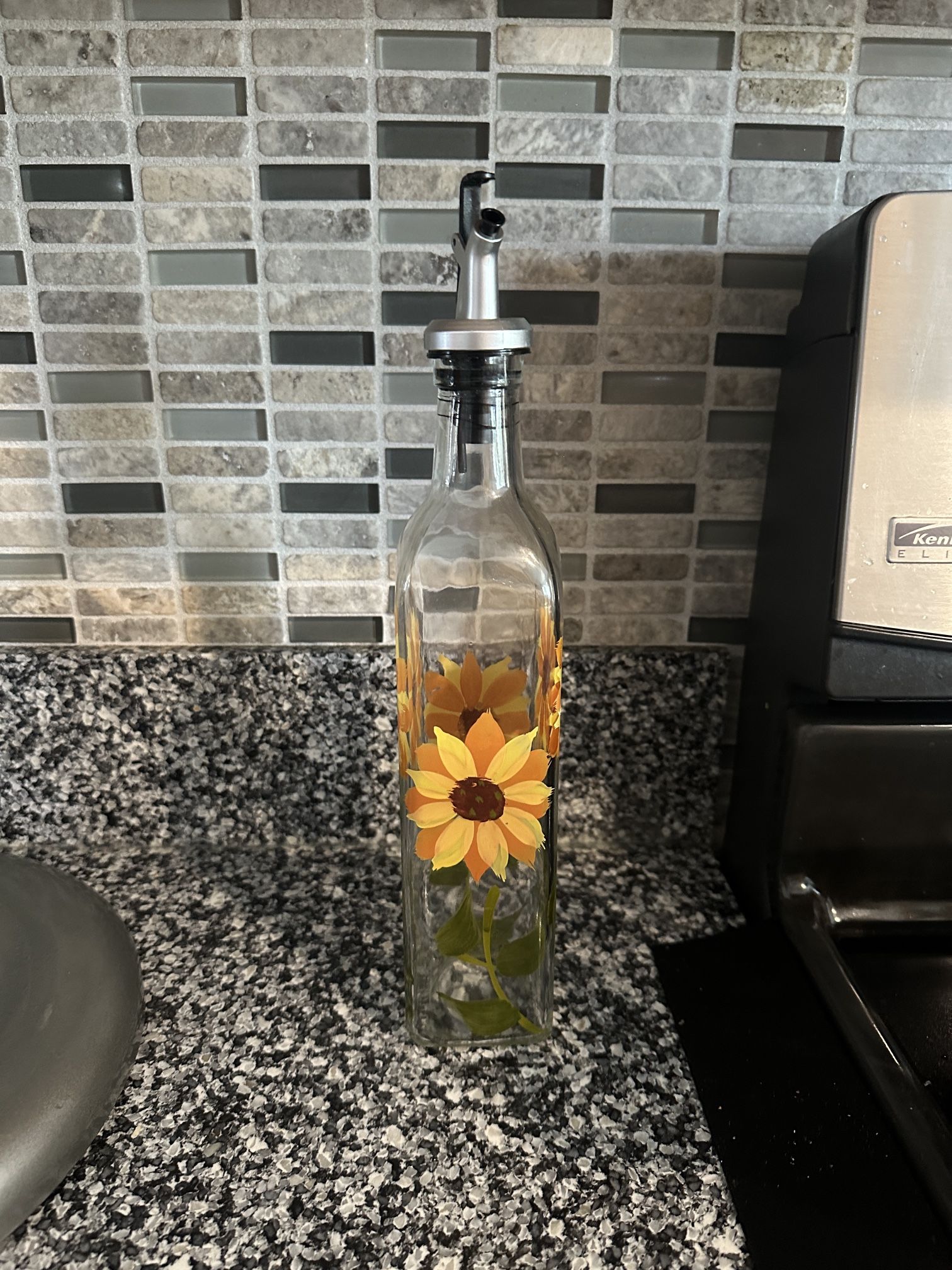 Glass Oil/Vinegar Dispenser