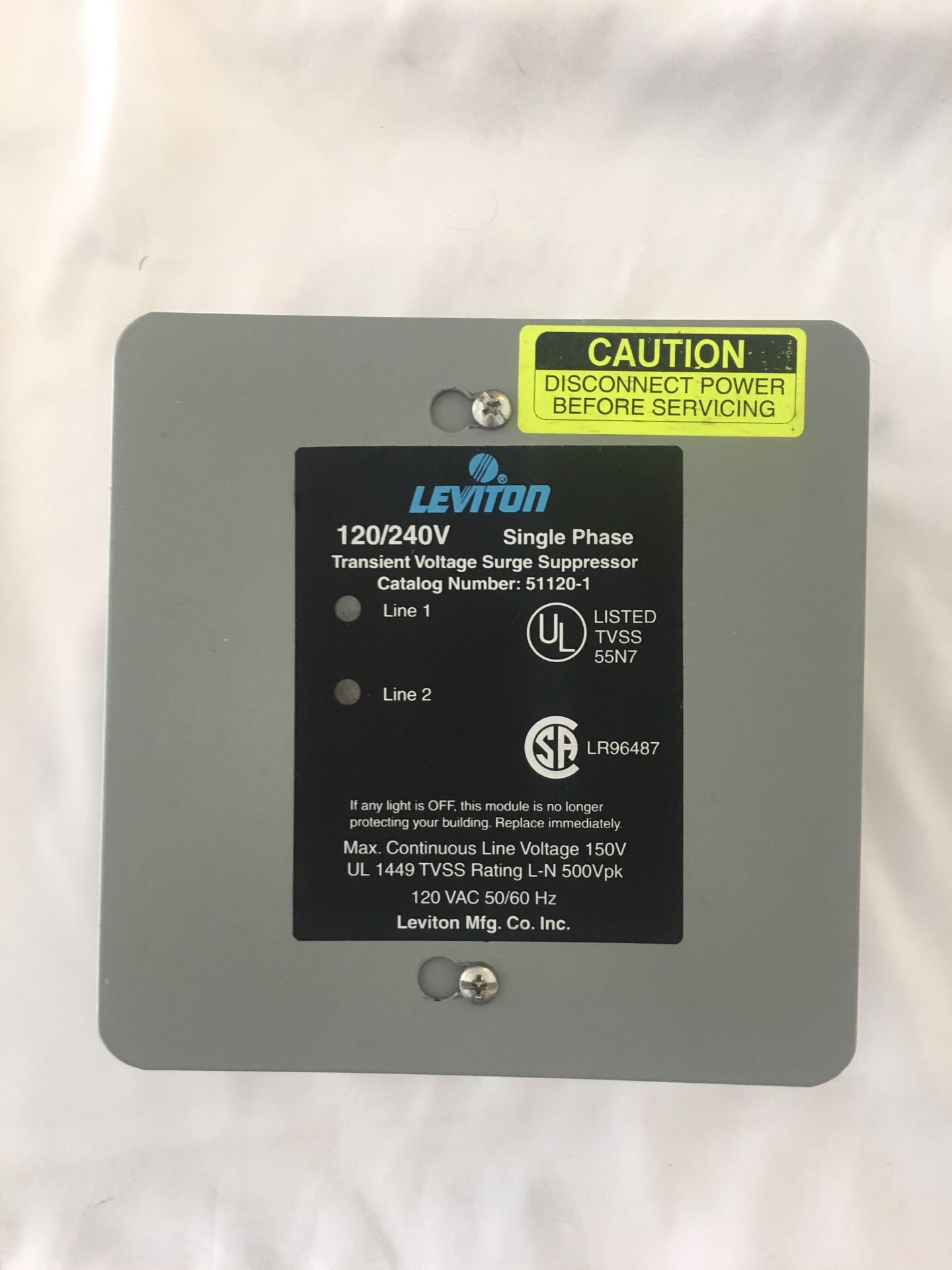Leviton Single Phase Surge Suppressor for Sale in Chandler, AZ OfferUp