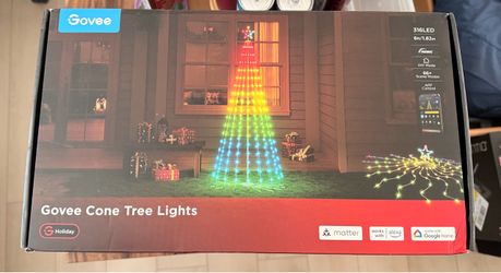 Govee Cone Tree Lights 316 LED 6ft