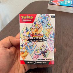 Pokémon Scarlet & Violet Prismatic Evolutions Booster Bundle