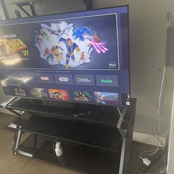 TCL 55" Tv & T stand 