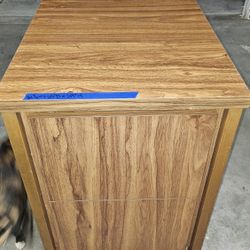 FILE CABINET HEAVY DUTY WOOD VERY SOLID AND HEAVY