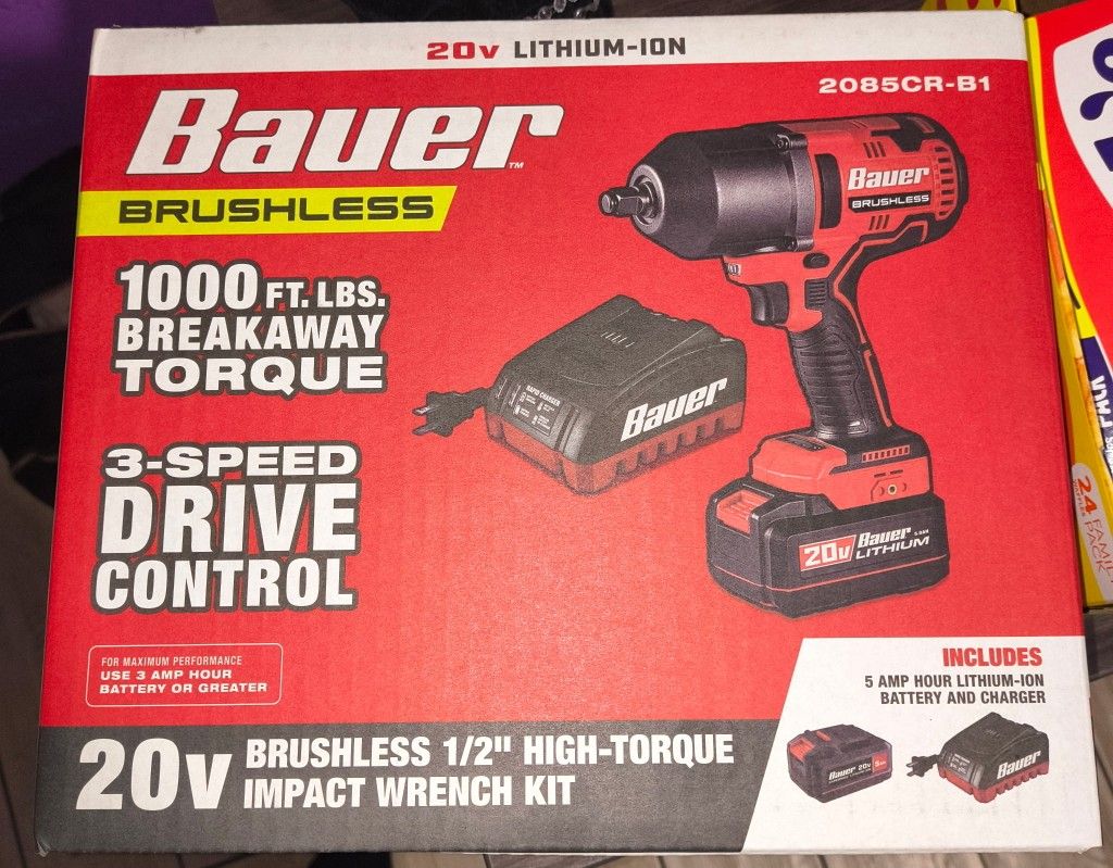 BAUER IMPACT 1000 FT. LBS. OF TORQUE!!