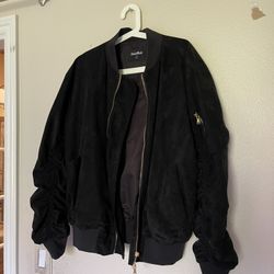 Embellish Bomber Jacket Size large 