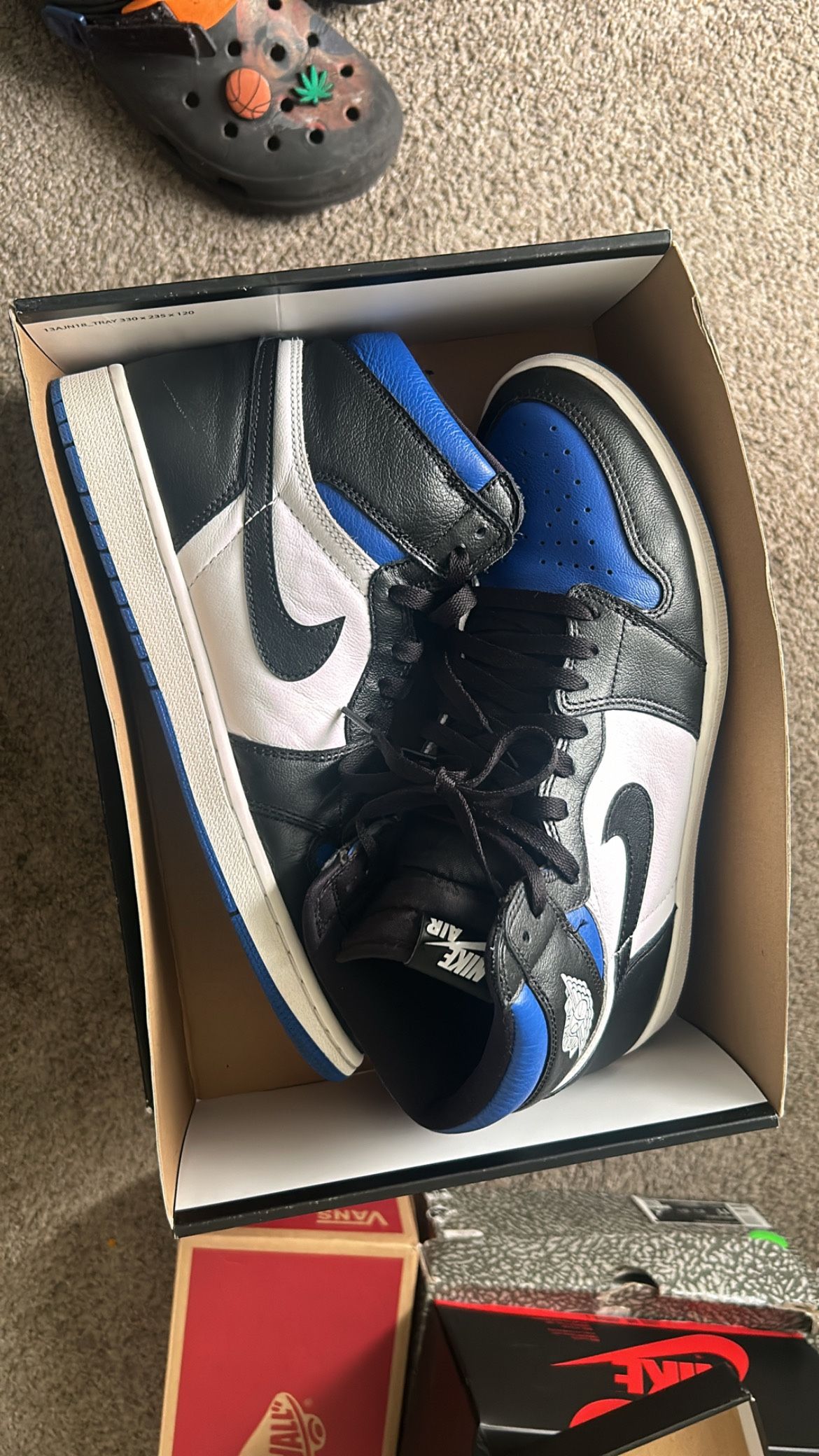 Jordan 1 High “Royal Toe” OG