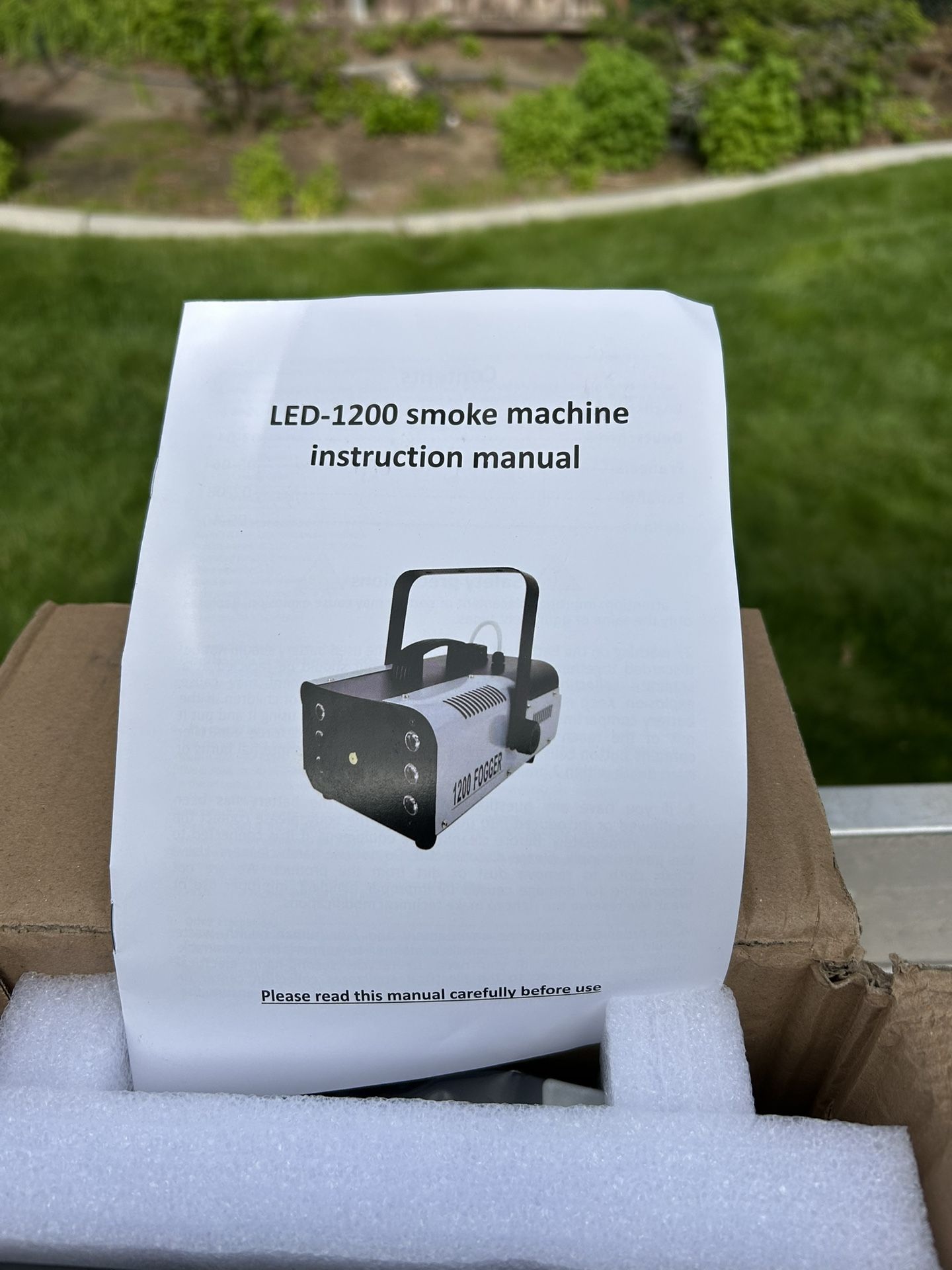 1200w Fog Machine