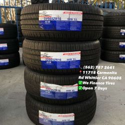 225/55R16 Atlander Set of Tires Installed and Balanced Set de Llantas Nuevas Instaladas y Balanceadas
