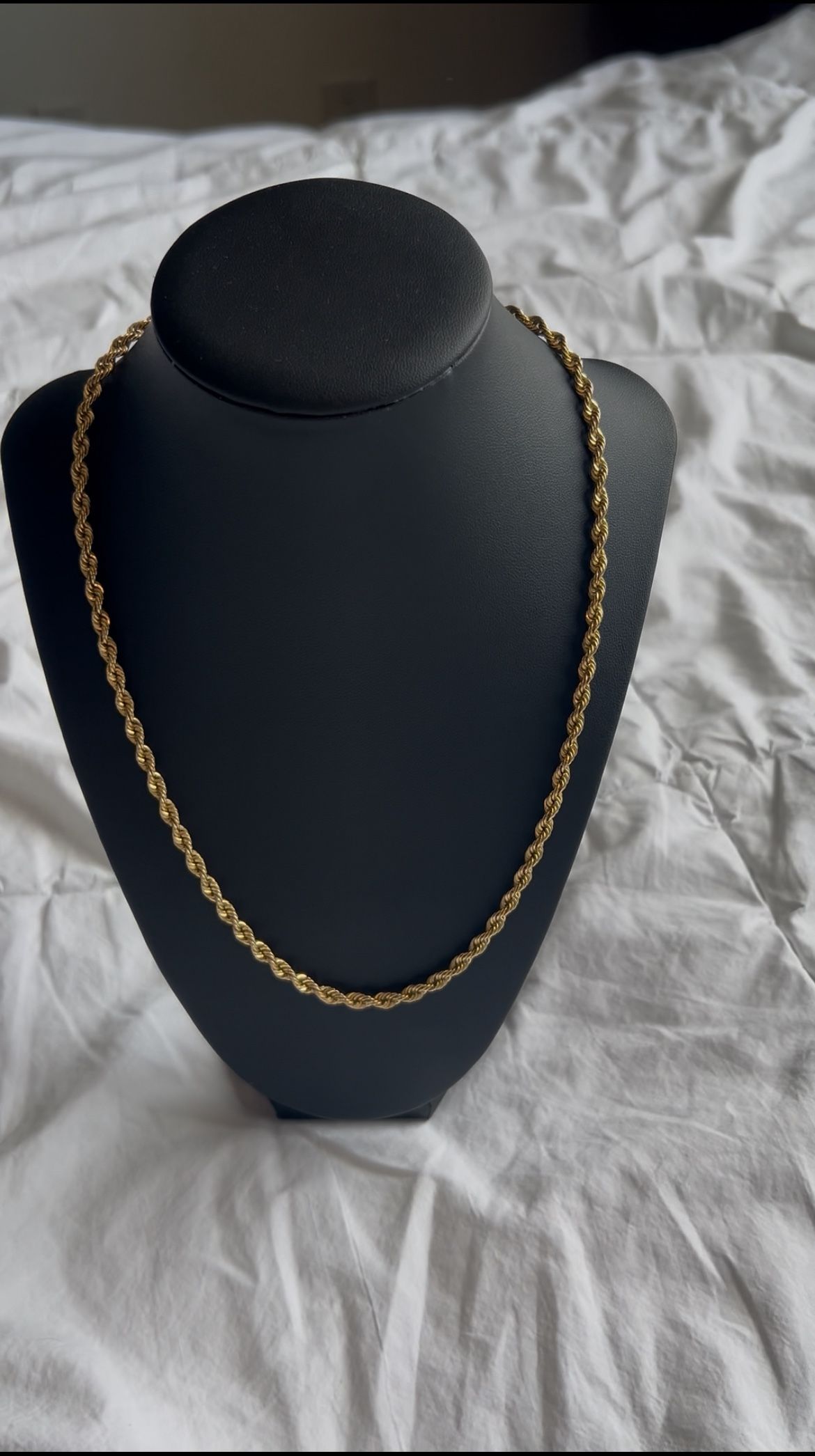 10k gold rope chain