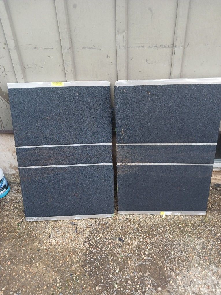 Set Of Two Aluminum Ramps