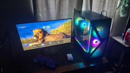 4060 gaming pc with monitor