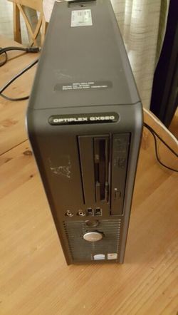 Loaded - Dell Opltiplex gx620 SFF, Windows 10 pro, office 2010, acrobat X, and more!! Great home or business.